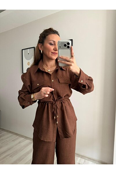 İNVİSUS Waist Seated Jacket Pants Set