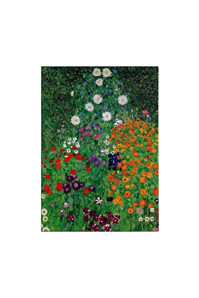 OEM Tablou decorativ Re-Bloom, model floral, lemn/pânză, multicolor, 70 x 100 cm
