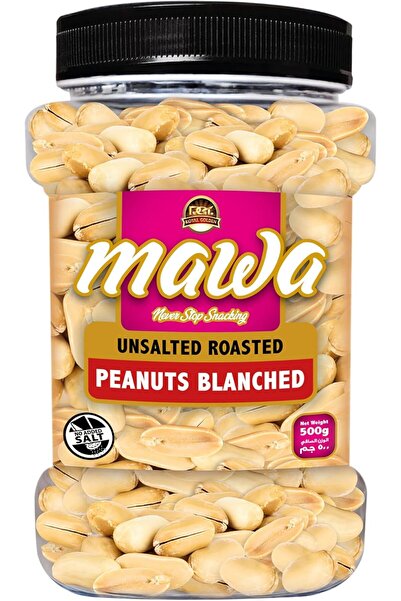 MAWA Unsalted Dry Roasted Blanched Peanuts 500g