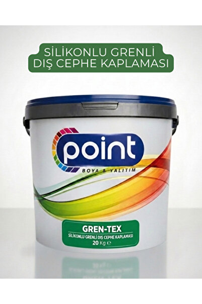 Point Boya GREN-TEX - Silikonlu Grenli Dış Cephe Kaplaması (20 Kg)