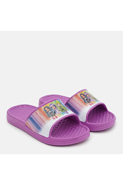 Rainbow High Girls' EVA Beach Slippers Purple