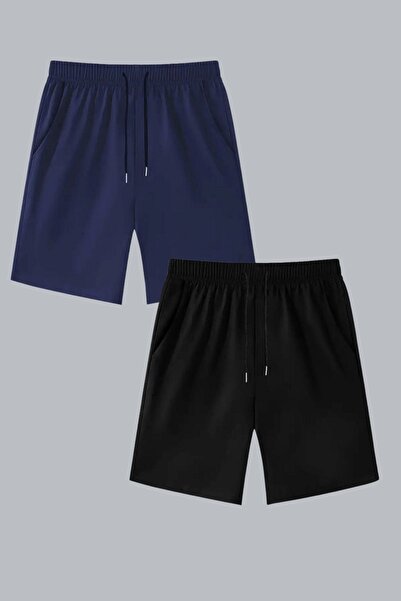 armicem Kids Unisex Yazlık Şort/Kapri 2’li Avantajlı Set Rahat Kalıp 9 Renk Y...