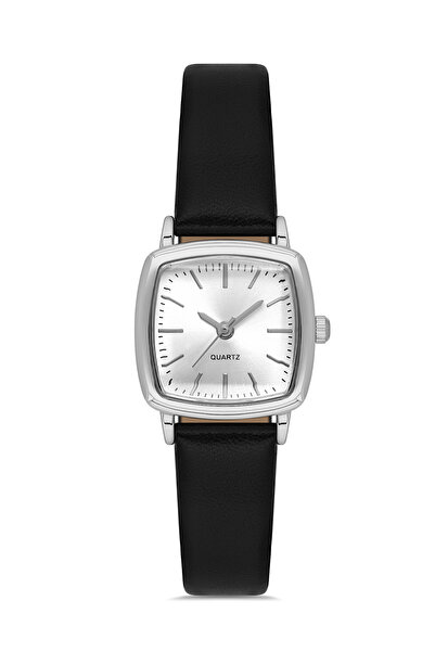 Ticarto Women's Minimal Black Leather Cord Wristwatch Tctsr001716S0498