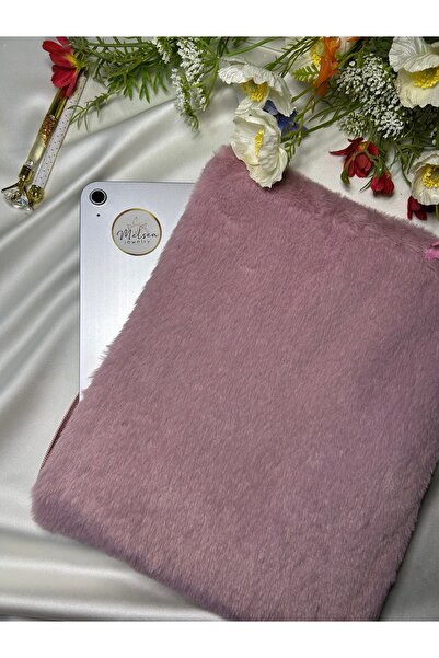 MELSEA Peluş Tablet Çantası 10-11-12 inç Elyaf Dolgulu Tablet Kılıfı