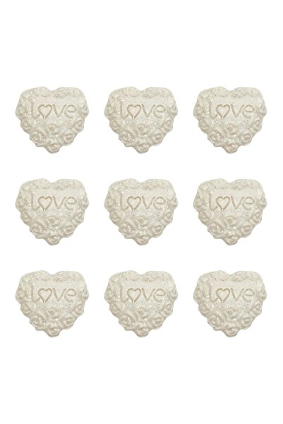 AFO Set of 9 Hearts from Plaster Adhesives Model S19B