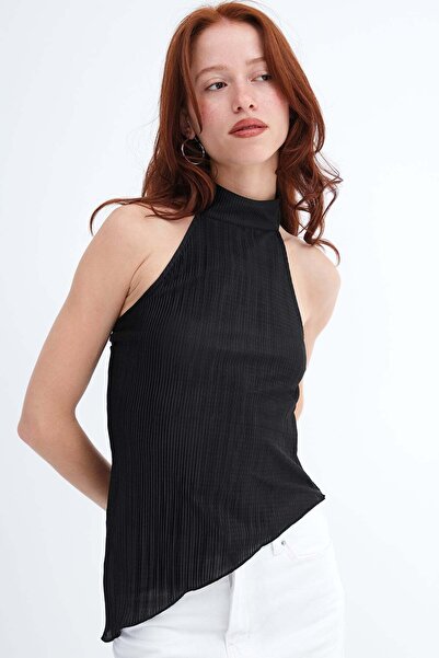 Addax Ασύμμετρη Μπλούζα B01471