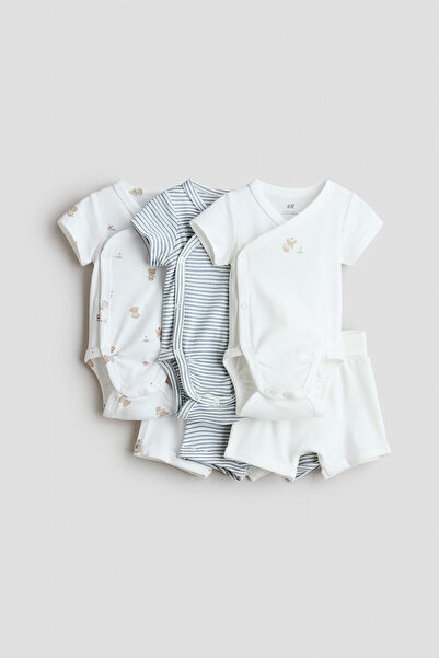 H&M 6 Parçalı Jarse Set