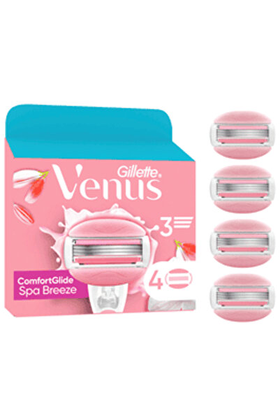 Gillette Lame Venus Comfortglide Spa Breeze System, Pachet de 4