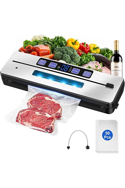 Dotail Aparat de vidare KLGFI, 7-în-1, funcții de sigilare și vidare, moduri ...