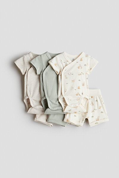 H&M 6 Parçalı Jarse Set