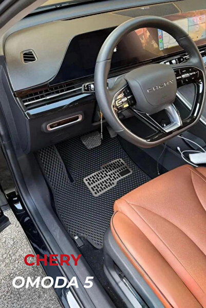 LEVVİA Chery Omoda 5 Premium Hücreli Eva Paspas-Siyah