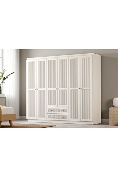 Vivense NORRY GARDIROP, 6 KAPAKLI