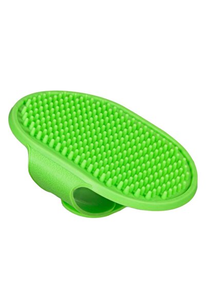 ZanaCasei Βούρτσα - Πράσινο Γάντι Μπάνιου για Κατοικίδια 9x12cm