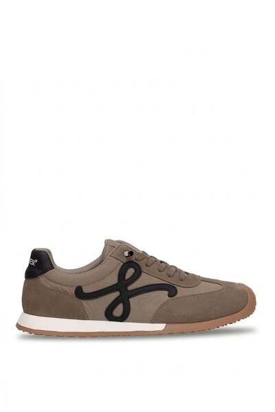Voyager E472 Pantofi sport clasici din piele naturală pentru bărbați, camel
