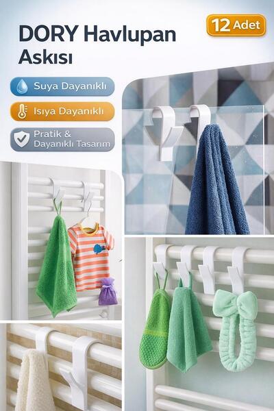 Dory Havlupan Askısı – Suya ve Isıya Dayanıklı, Pratik ve Dayanıklı Tasarım 1...