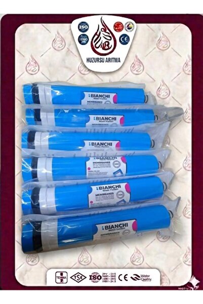 Bianchi 1812-100 GPD Sanayi Su Arıtma Cihazı Membran Filtre - 6 Adet Ekonomik...