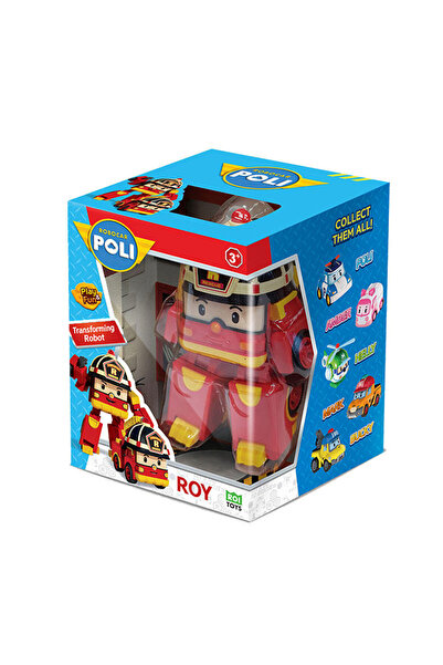Robocar Poli Transforming Robot Figür Roy POLI/MRT-0652