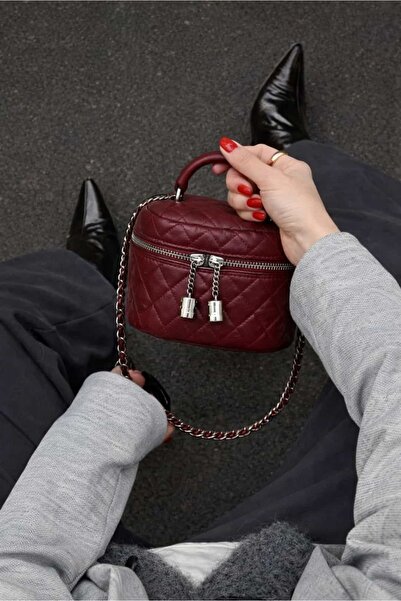 Yuka Atelier Echo Quilted Detailed Mini Crossbody and Shoulder Bag