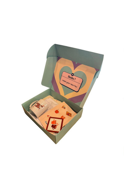 Printoot Autumn Season Boutique Gift Box Set 6 Piece Canvas Tote Mug Keychain...