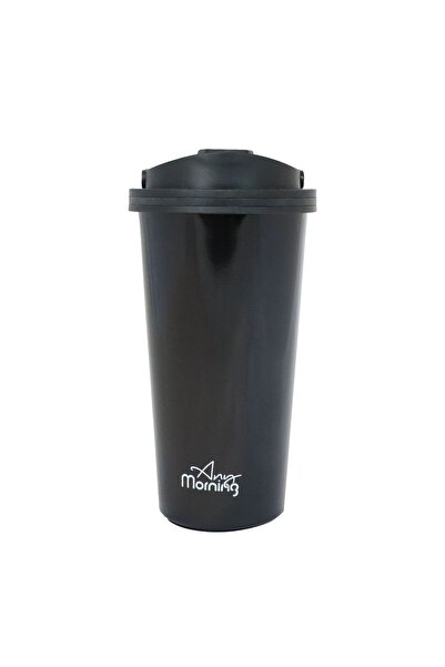 Any Morning SI231902 Cană de călătorie, 17 oz, neagră