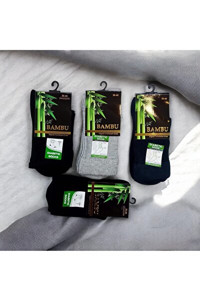 Matrax Bambu – جوارب بامبو طبية لمرضى (Diabetic Socks) – متعدد الألوان 6ازواج