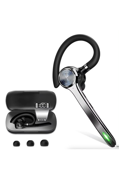 Lumaudio Casca Wireless Master, Bluetooth 5.2, Autonomie 120 de Ore, 2 Microf...