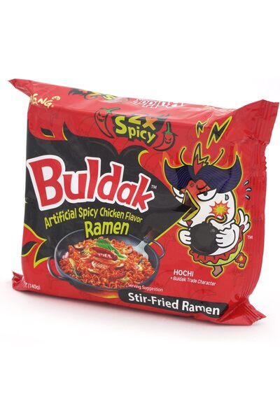 SAMYANG 2 عبوة رامن بولداك بنكهة حارة، عبوة من 5 قطع