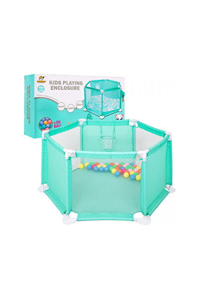 Ramiz Πτυσσόμενο πάρκο παιχνιδιού με μπάλες και καλάθι – ασφάλεια και διασκέδαση