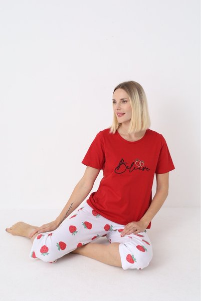 Çarşıpazar Olivera Kapri Pajama Set