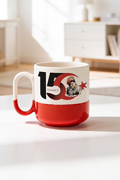 BB TRADE 15Th of July Designed Ceramic Printed Pro Mug 330ml