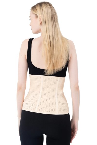 Kozera # Postpartum Maternity Post-Pregnancy Recovery Adjustable Underwire Skin Color Waist Corset