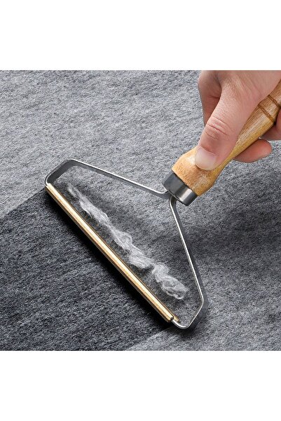 ZanaCasei Απομακρυντής Τριχών Κατοικίδιων με Ξύλινη Λαβή 13x16εκ.