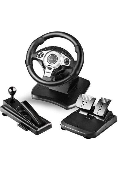 handanca R900 Direksiyon Seti Çift Motorlu Titreşimli PC/PS3/PS4/XBOX ONE/X36...