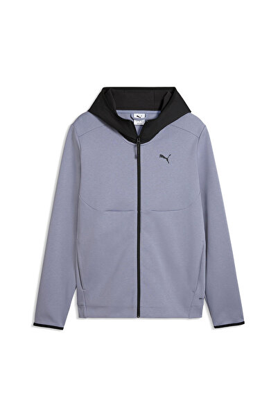 Puma Pumatech Full-Zip Erkek Gri Günlük Stil Sweatshirt 69218565