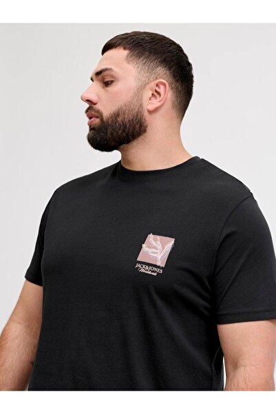 Jack & Jones JORMONTAUK TEE SS CREW NECK FST PLS 12298377 ERKEK BÜYÜK BEDEN T...