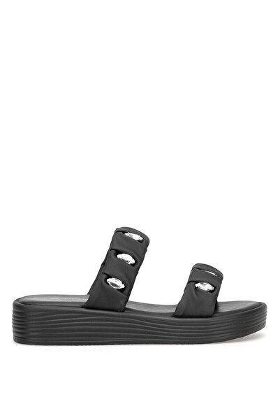 Ayakkabı Fuarı Elit HML7036 Papuci de damă Stoned, negri