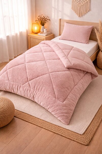 Violacasa طقم لحاف ويلسوفت فردي حصري مع غطاء وسادة