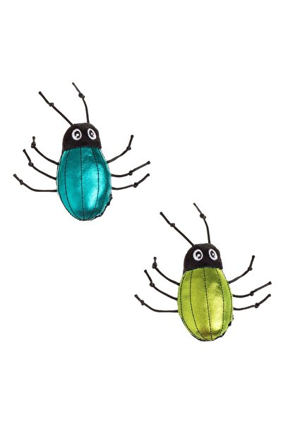 ZanaCasei Cat Toy Insects with Catnip 9x6cm - 2pcs