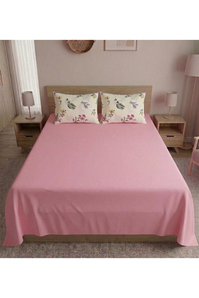 pınarhome collectıon 100% Organic Cotton Fabric Solid Color (Without Elastic)...