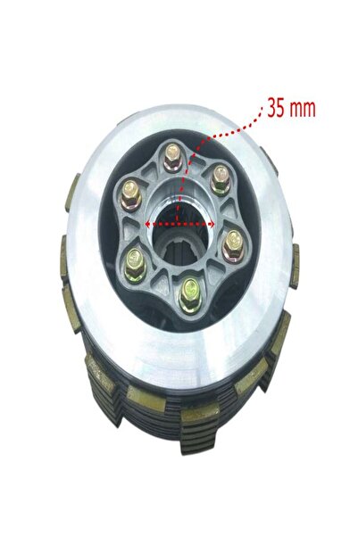 ERPİLSAN ELEKTRONİK CG200 - 250 UYUMLU DEBRİYAJ BALATA GRUBU 7 BALATA 6 YAY 3...