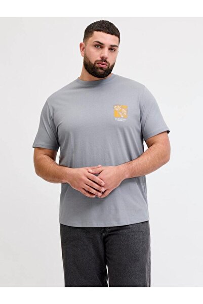 Jack & Jones Jormontauk Tee Ss Crew Neck Fst Pls 12298377 Men's Large Size T-...