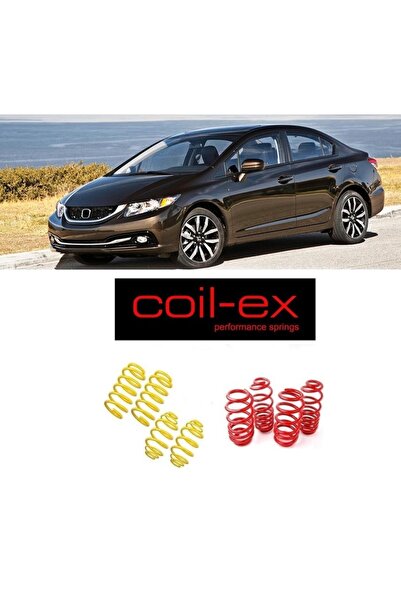 X POWER TUNİNG honda civic fb7 2012.2015 coil-ex 4.cm spor helezon yay