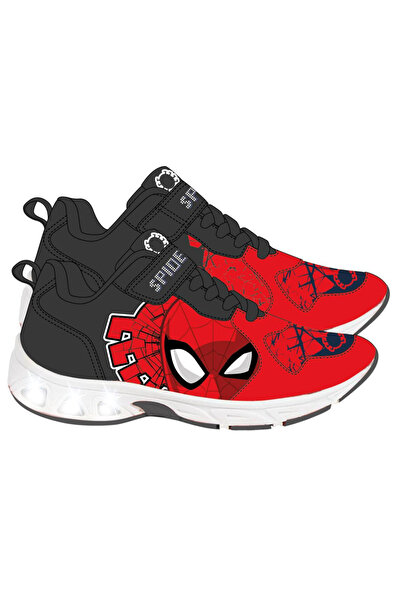 SPIDERMAN Sports shoes with lightweight TPR sole and lights Red