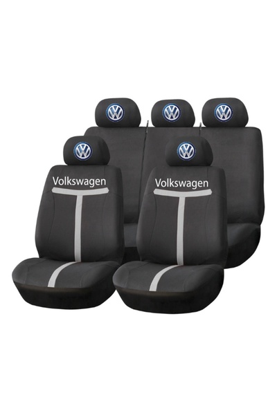 Autohelix MSA Set huse scaune universale HLX1 compatibil cu Volkswagen – Negr...