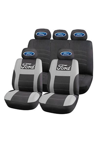 Autohelix MSA Set huse scaune universale HLX2 compatibil cu Ford – Negru/Gri