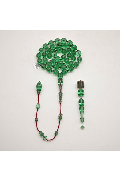 Generic Super Saffron Rosary 45 Beads 43g 10-14mm Prayer Beads