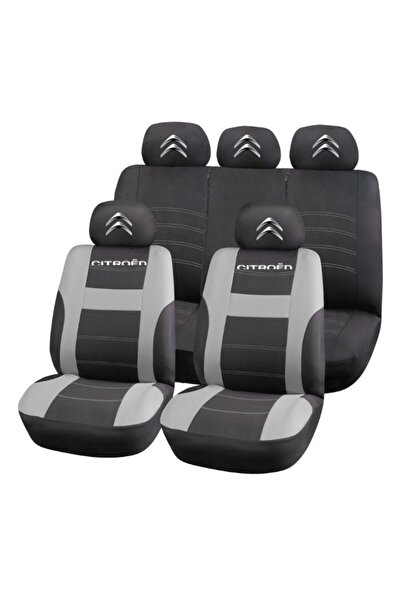Autohelix MSA Set huse scaune universale HLX2 compatibil cu Citroen – Negru/Gri
