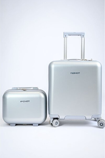 MAC CENTER طقم شنط سفر فاخرة – حقيبة بعجلات + حقيبة يد | تصميم عصري مقاوم للص...