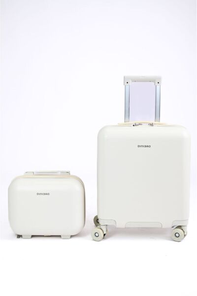 MAC CENTER Luxury Travel Luggage Set - Trolley Case + Hand Bag |   Modern Des...