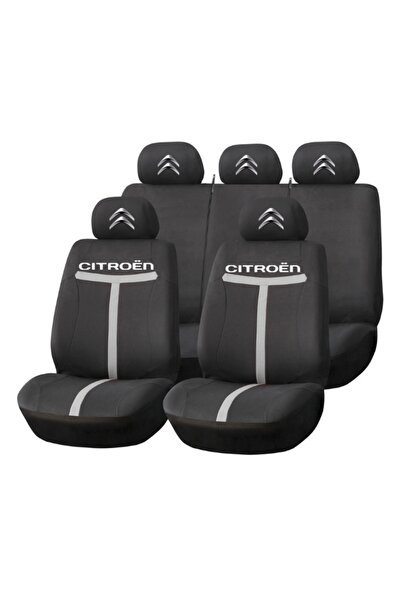 Autohelix MSA Set huse scaune universale HLX1 compatibile cu Citroen – Negru/Gri